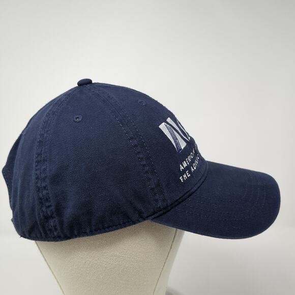 AAAS Slideback Baseball Cap Blue One Size Adjustable Embroidered Cap America - Picture 5 of 10